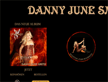 Tablet Screenshot of danny-june-smith.de